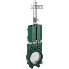 Lamellenschieber ohne Entleerung - Hydraulikzylinderversion DN 8" Zoll KOMPATIBEL - 63567 | NewgardenAgri.com