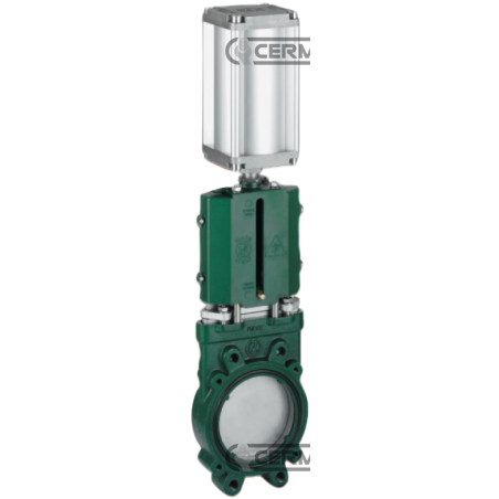 Vanne à clapet sans échappement - version vérin pneumatique DN 6" Pouce COMPATIBLE - 63569 | NewgardenAgri.com