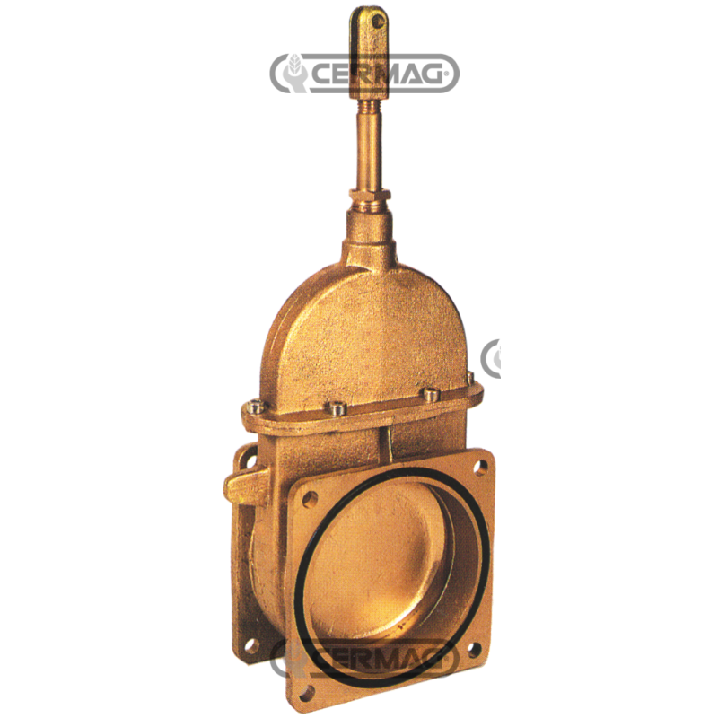 SARACINESCA A STANTUFFO A 2 FLANGE COMPATIBILE - 61100