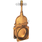 SARACINESCA A STANTUFFO A 2 FLANGE COMPATIBILE - 61100