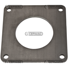 SQUARE FLANGE FOR PISTON GATES WITH 5" COMPATIBLE PIPE - 62028 | NewgardenAgri.com