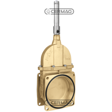 Saracinesca a stantuffo 2 flange con cilindro doppio effetto idraulico - RIV14 COMPATIBILE - 65018 | NewgardenAgri.com