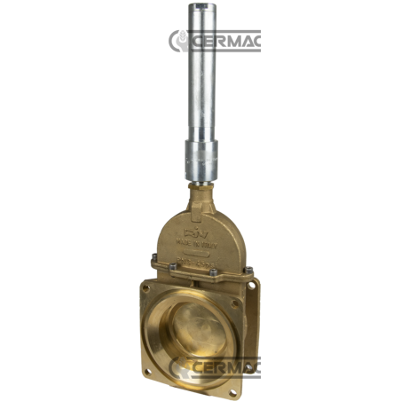 Saracinesca a stantuffo 2 flange con cilindro doppio effetto idraulico - RIV14 COMPATIBILE - 65019 | NewgardenAgri.com