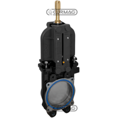 Flange blade gate valve PN10 - RIV120 COMPATIBLE - 65022 | NewgardenAgri.com