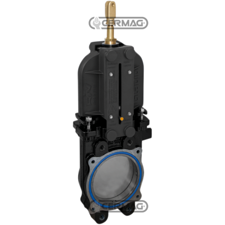 Flange blade gate valve PN10 - RIV120 COMPATIBLE - 65022 | NewgardenAgri.com