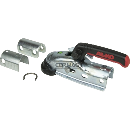 Tête de fixation avec Soft-Dock et entretoise d. 35/45 pour remorques jusqu'à 1 600 kg COMPATIBLE - 65084 | NewgardenAgri.com
