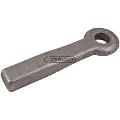 Oeil «ALLEMAGNE» DIN 74054 Capacité de remorquage 10000 kg Charge verticale 1500 kg COMPATIBLE - 62411 | NewgardenAgri.com