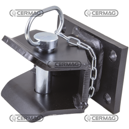 Gancho de remolque fijo - HOMOLOGADO Capacidad 6000 kg Carga vertical 500 kg COMPATIBLE - 64046 | NewgardenAgri.com