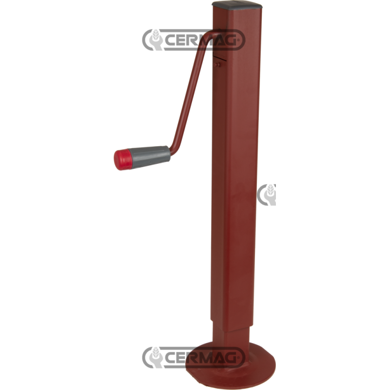 Pied d'appui avec manivelle latérale Capacité statique 800 kg COMPATIBLE - 60411