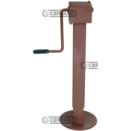 Pie de apoyo con manivela lateral Capacidad estática 4000 kg COMPATIBLE - 60413 | NewgardenAgri.com