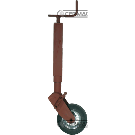 Servotimón con rueda y bloqueo por resorte Capacidad 600 kg COMPATIBLE - 60416 | NewgardenAgri.com