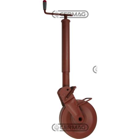 Servotimone con ruota e bloccaggio a molla Portata massima 1500 kg COMPATIBILE - 62037 | NewgardenAgri.com