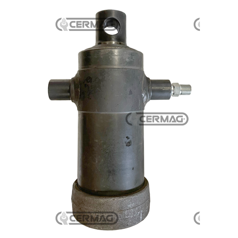 Vérin télescopique avec trou pour remorque Capacité 8 t Course 700 mm COMPATIBLE - 60722