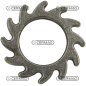 Rosace en acier embouti Diamètre intérieur 60 mm COMPATIBLE - 60433