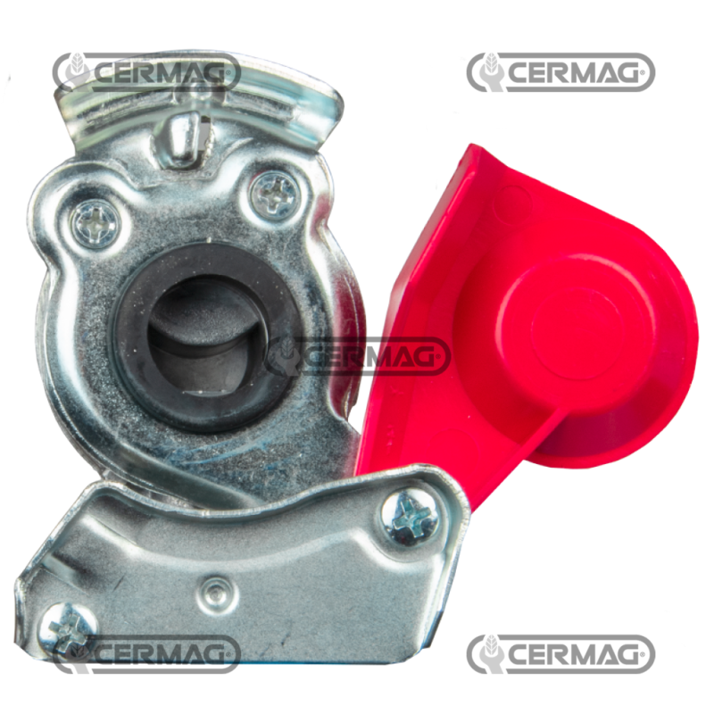 SEMI ACCOPPIAMENTO TIPO ISO (europa) - ISO rimorchio ROSSO COMPATIBILE - 62797