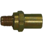 FLACHKOPFANSCHLUSS, TEILGEWINDE MIT STOPP FÜR SAE J 1401 KOMPATIBLE ROHR – 63684
