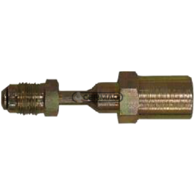 SWIVEL STRAIGHT MALE FITTING FOR SAE J 1401 COMPATIBLE HOSE - 63718