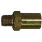 RACCORD FILETAGE COMPLET À TÊTE PLATE POUR TUYAU COMPATIBLE SAE J 1401 - 63683