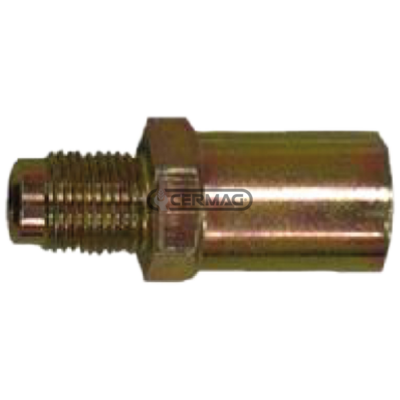 RACCORDO TESTA SVASATA FILETTO PARZIALE PER TUBO SAE J 1401 COMPATIBILE - 63693
