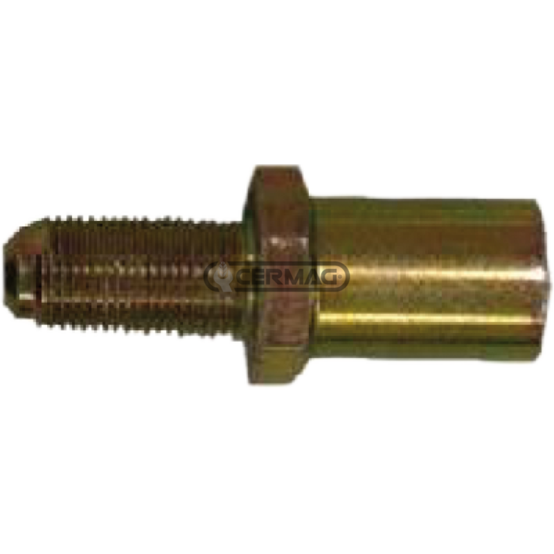 RACCORDO TESTA CONVESSA TUTTO FILETTO PER TUBO SAE J 1401 COMPATIBILE - 63699