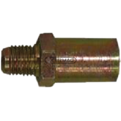 RACCORD À TÊTE PLATE FILETAGE PARTIEL POUR TUYAU COMPATIBLE SAE J 1401 - 63707 | NewgardenAgri.com
