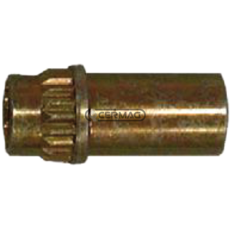 RACCORD CONCAVE TÊTE MOLETTE POUR TUYAU COMPATIBLE SAE J 1401 - 63740 | NewgardenAgri.com