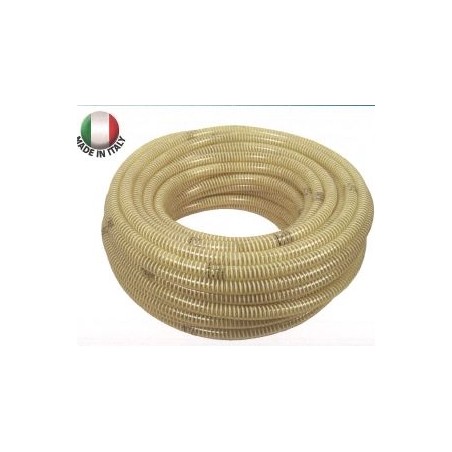 Ungiftiger PVC-Spiralschlauch für die Bewässerung von Lebensmitteln 25 m Ø innen 50 mm | NewgardenAgri.com