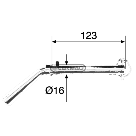 VERRIEGELUNG Ø 16 MIT 1 KOMPATIBLEN STECKER - 62885 | NewgardenAgri.com