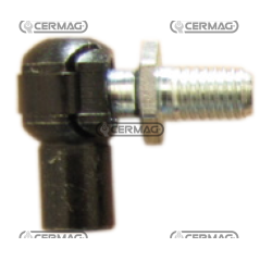 Metallkopf für Gasfedern Gewinde M6x13 mm KOMPATIBEL - 63555 | NewgardenAgri.com