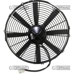 Electric fan - EXTRACTOR Voltage 12 V Diameter 413 mm COMPATIBLE - 5370 | NewgardenAgri.com