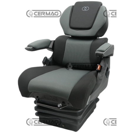 sedile ICS MB tessuto e molleggio pneumatico M98 (Omologato) COMPATIBILE - 65388 | NewgardenAgri.com
