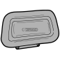 BACKREST EXTENSION FOR SEATS 61737,61738,61841,61842 COMPATIBLE - 61739