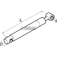 COMPATIBLE SHOCK ABSORBER - 62866 | NewgardenAgri.com