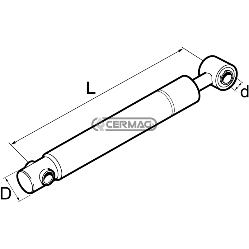 COMPATIBLE SHOCK ABSORBER - 62866