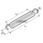 COMPATIBLE REPLACEMENT SPRINGS - 62924