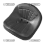 ALMOHADILLAS DE ASIENTO COMPATIBLES - 60605