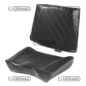 ALMOHADILLAS DE ASIENTO COMPATIBLES - 60790