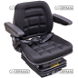 SC85 seat with M97 bellows pneumatic suspension with fixed belts (Approved) COMPATIBLE - 64995