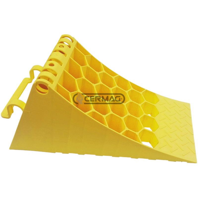 "Medium" plastic stop wedge Capacity 5,000 kg COMPATIBLE - 65508