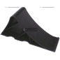 Cuneo d'arresto in plastica nera COMPATIBILE - 63619