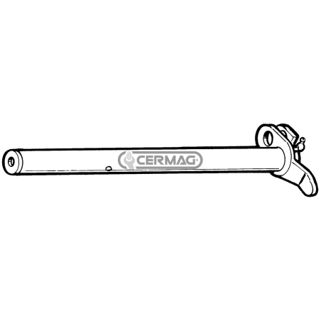 COMPATIBLE FIAT PEDAL SHAFT - 61833 | NewgardenAgri.com