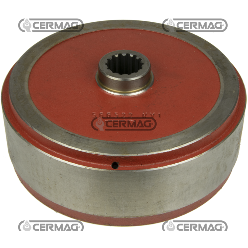 EMBRAGUE DE DIRECCIÓN FIAT, NEW HOLLAND - TAMBOR EXTERIOR Diámetro 290 mm Altura total 15,8 mm COMPATIBLE - 62275