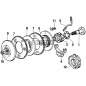 FRIZIONE FIAT, NEW HOLLAND - DISCO INTERMEDIO COMPATIBILE - 62261