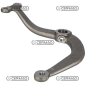 COMPATIBLE lever - 4973658C