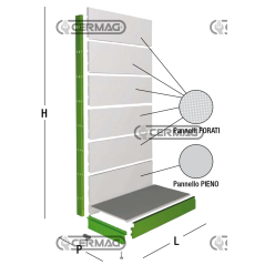 COMPATIBLE WALL-MOUNTED DISPLAY STRUCTURE - 64035 | NewgardenAgri.com