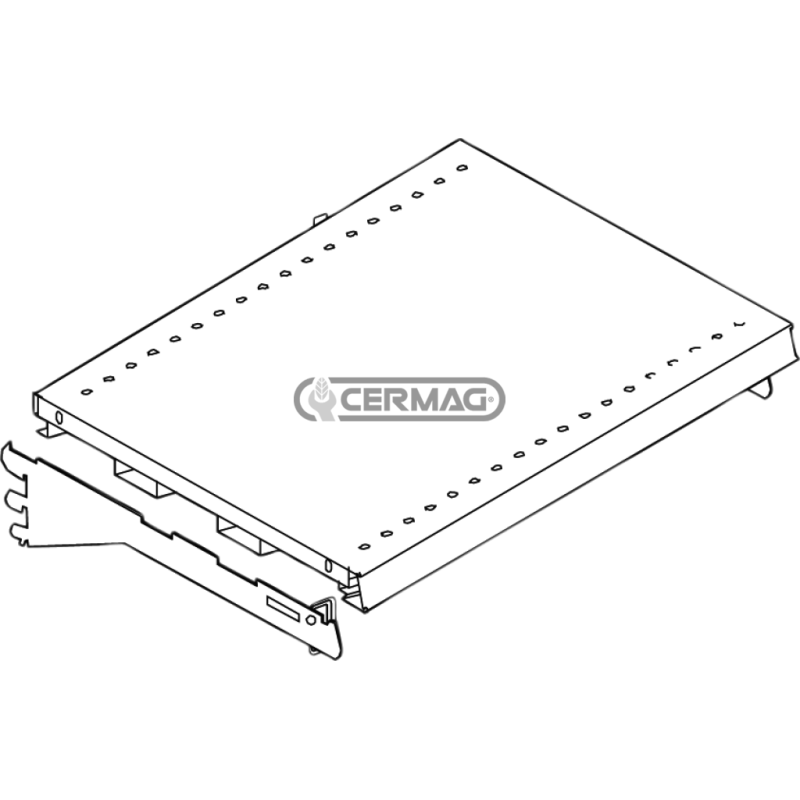ÉTAGÈRE SUSPENDU PLUS ÉTAGÈRE COMPATIBLE - 64041