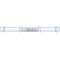 SPONDINA FRONTALE PER RIPIANO COMPATIBILE - 64042