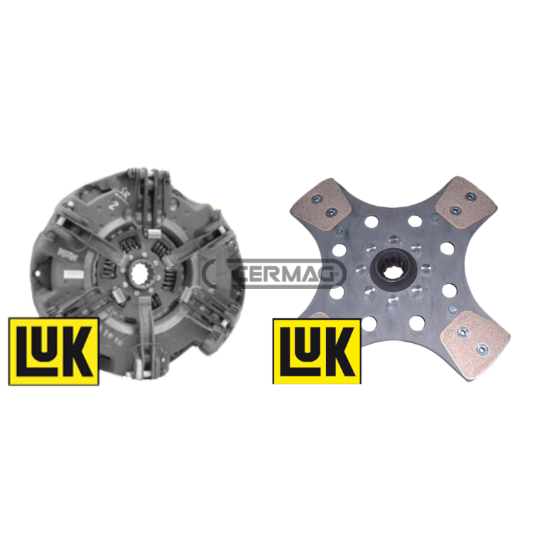 kit d'embrayage avec disque PDF Diamètre 280 mm - 11" COMPATIBLE - 16212