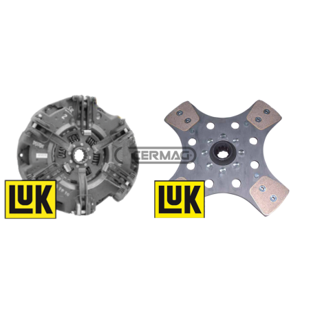 clutch kit with PDF disc Diameter 280 mm - 11 "COMPATIBLE - 16212 | NewgardenAgri.com
