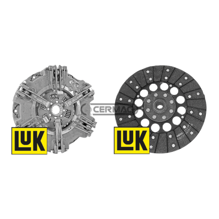 kit d'embrayage avec disque PDF Diamètre 280 mm - 11" COMPATIBLE - 16217 | NewgardenAgri.com